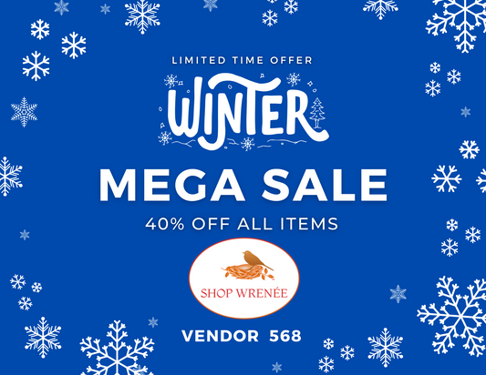Mega Sale Only Valid at the Brick and Mortar location in Lafayette, Indiana. Ends 1/23/25