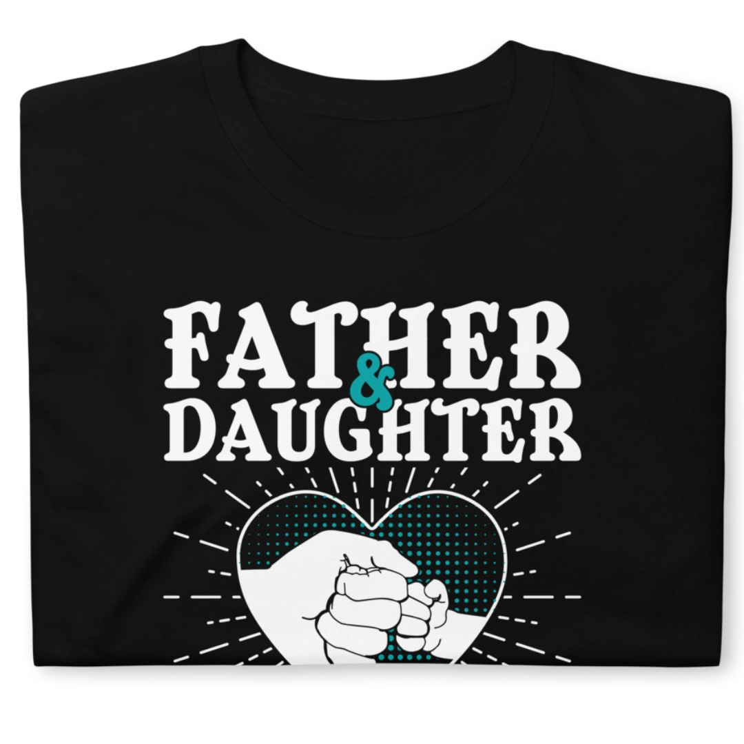 Father & Daughter Heart to Heart Short-Sleeve T-Shirt