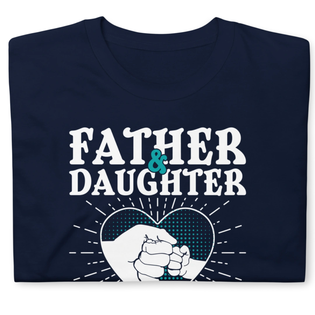 Father & Daughter Heart to Heart Short-Sleeve T-Shirt