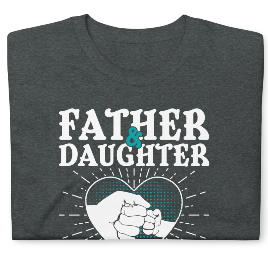 Father & Daughter Heart to Heart Short-Sleeve T-Shirt