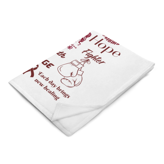 Myeloma Support Throw Blanket