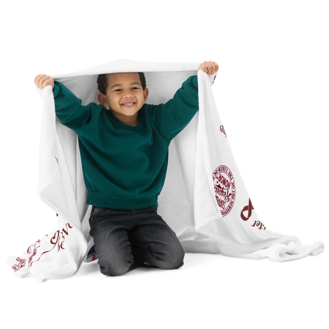 Myeloma Support Throw Blanket