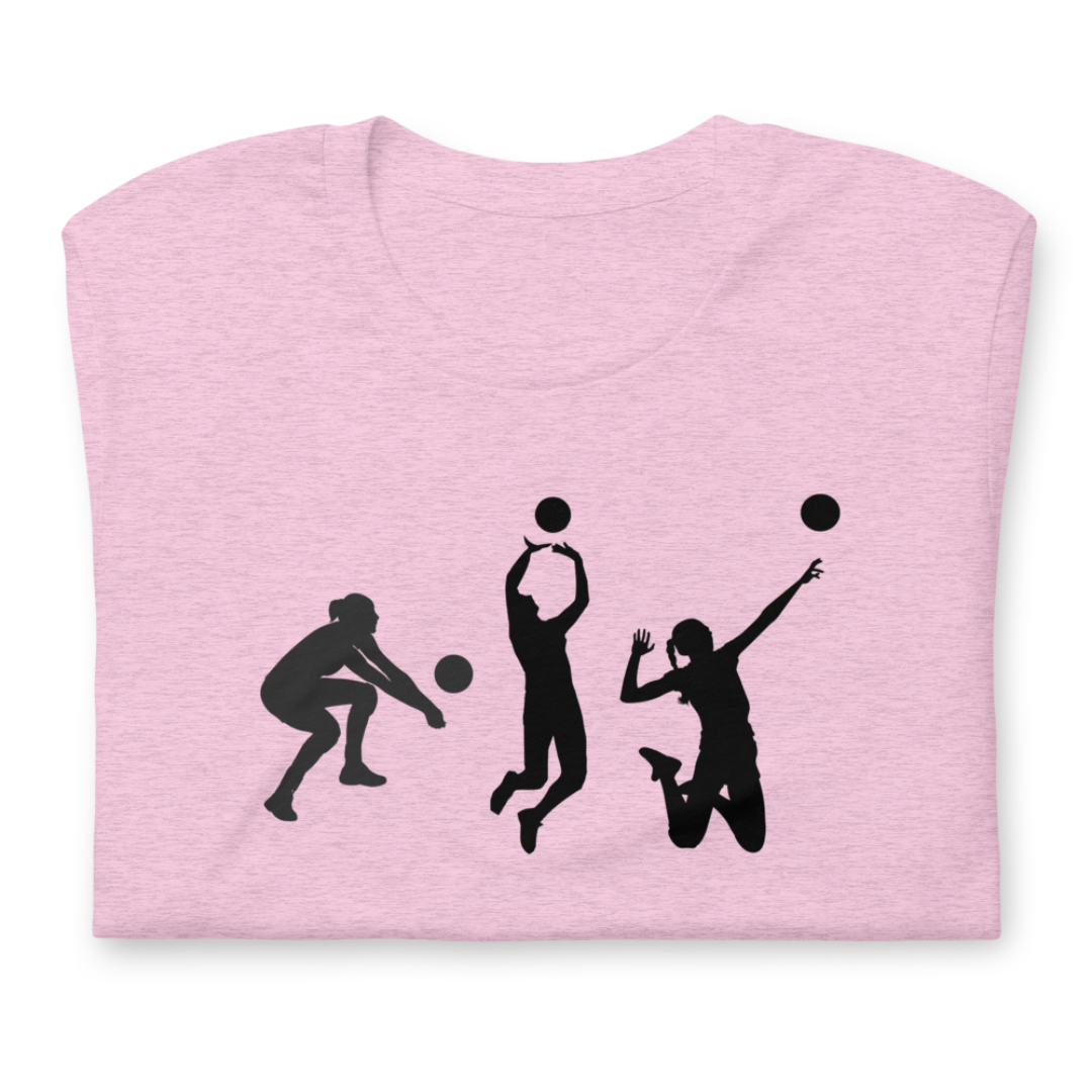 Bump Set Spike Unisex T-Shirt