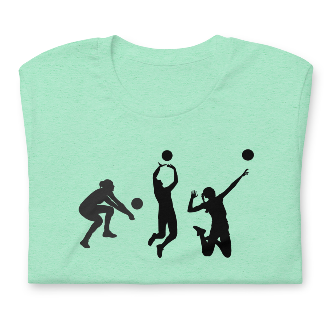 Bump Set Spike Unisex T-Shirt