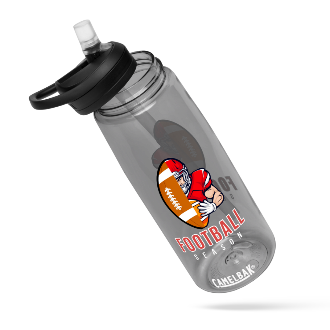 Football Season Sports Water Bottle