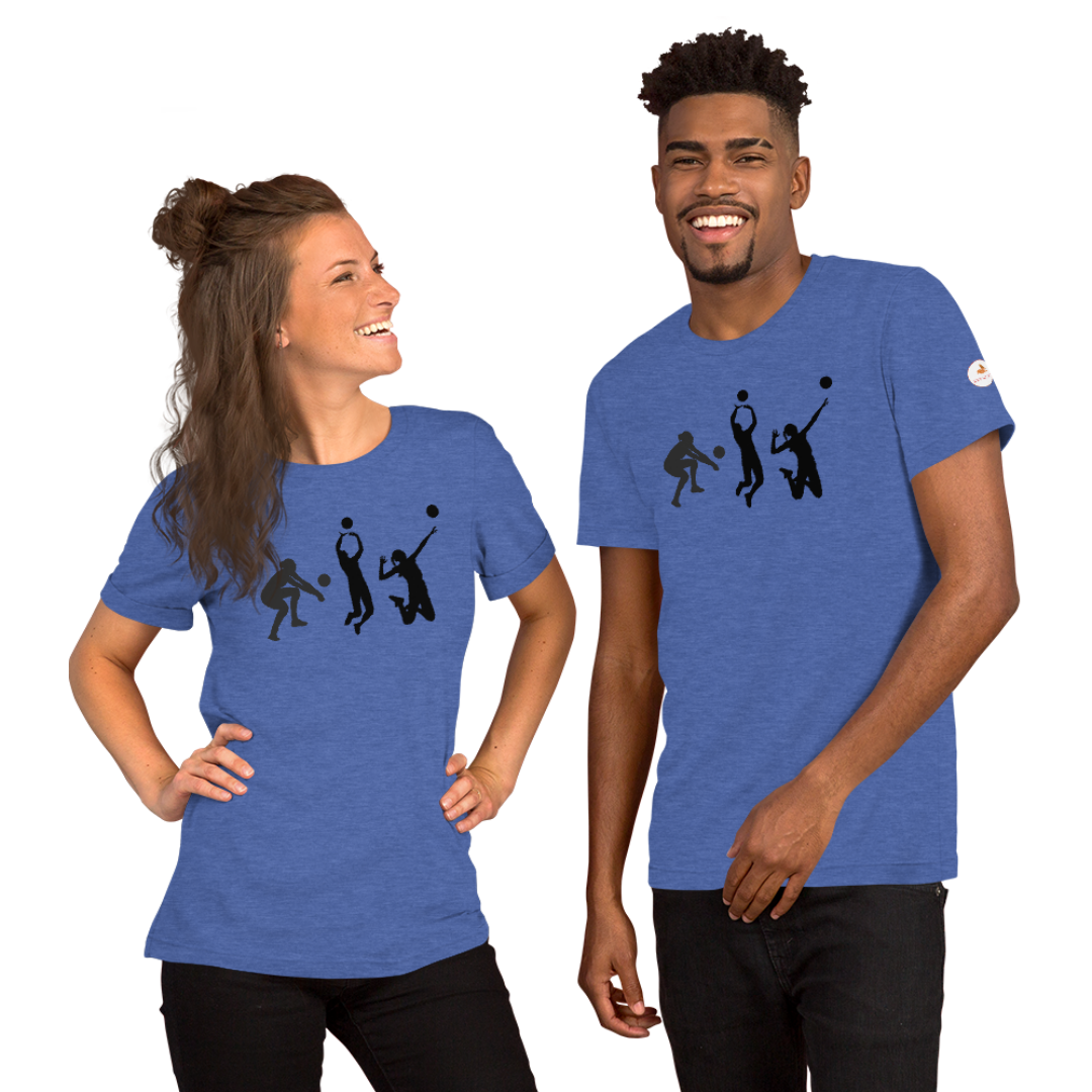 Bump Set Spike Unisex T-Shirt