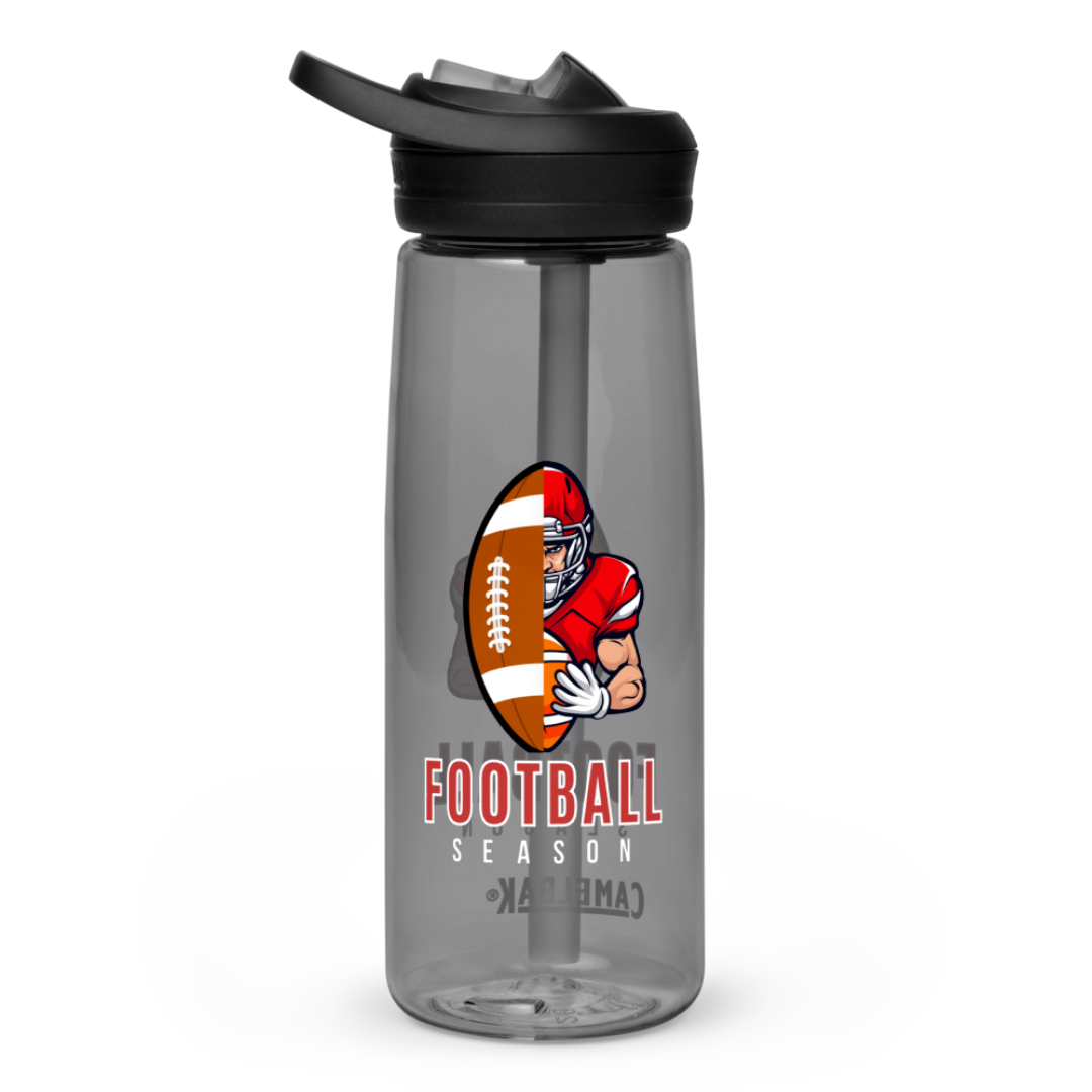 Football Season Sports Water Bottle