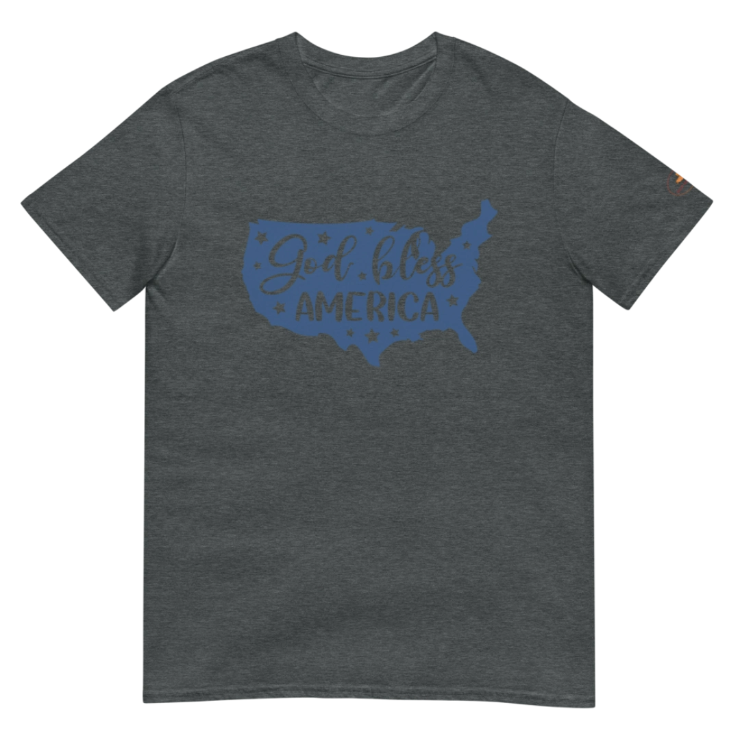 God Bless America Short-Sleeve Unisex T-Shirt