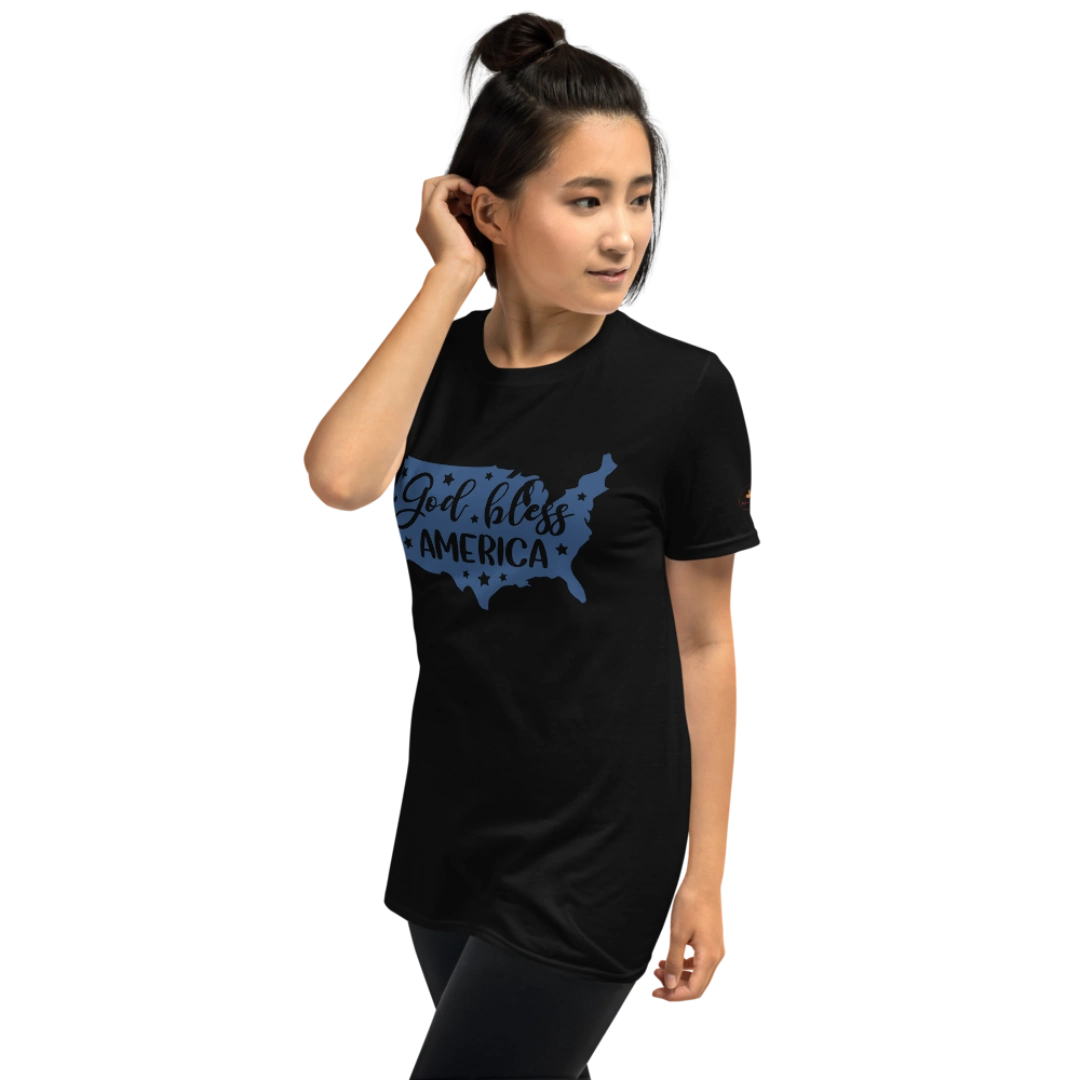 God Bless America Short-Sleeve Unisex T-Shirt