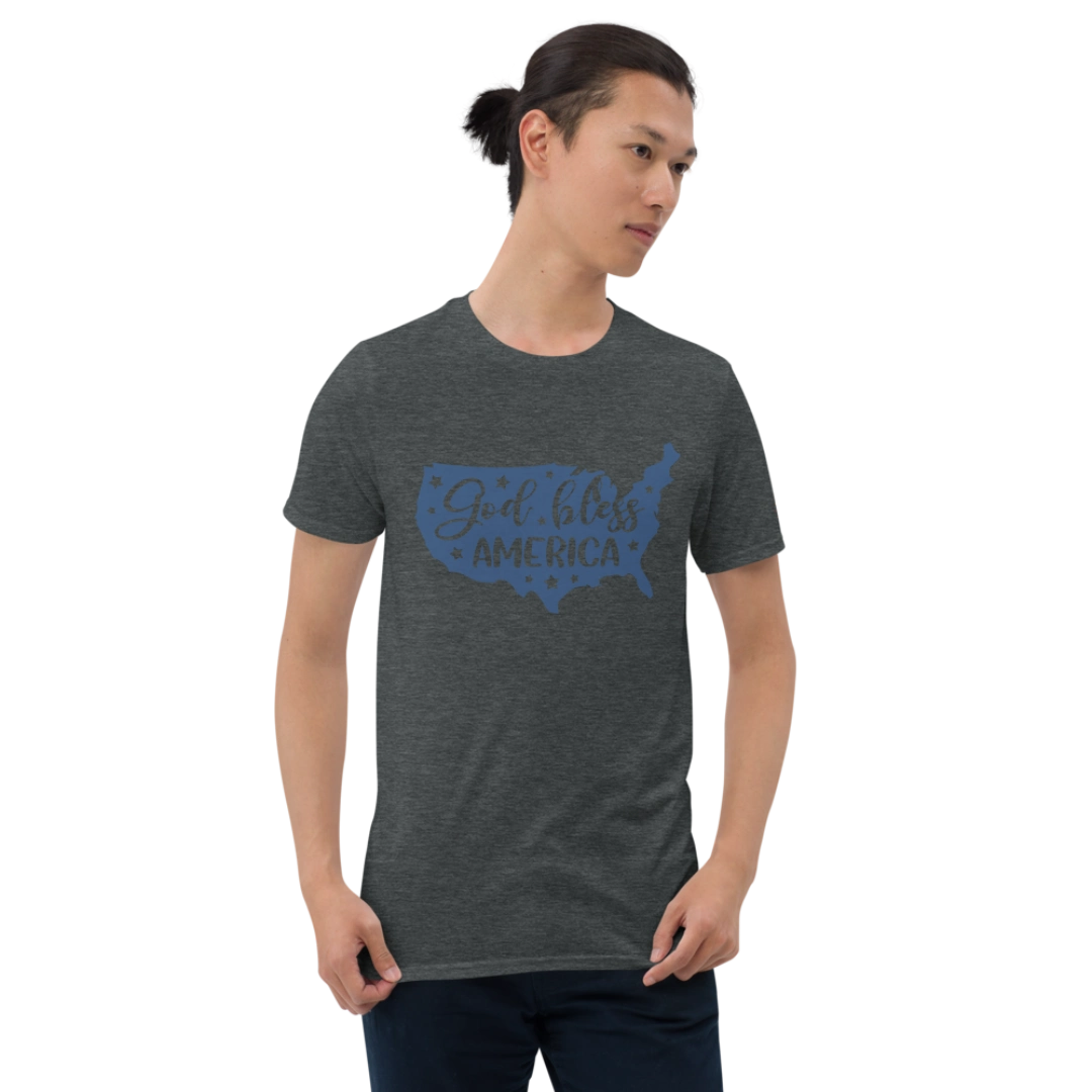 God Bless America Short-Sleeve Unisex T-Shirt