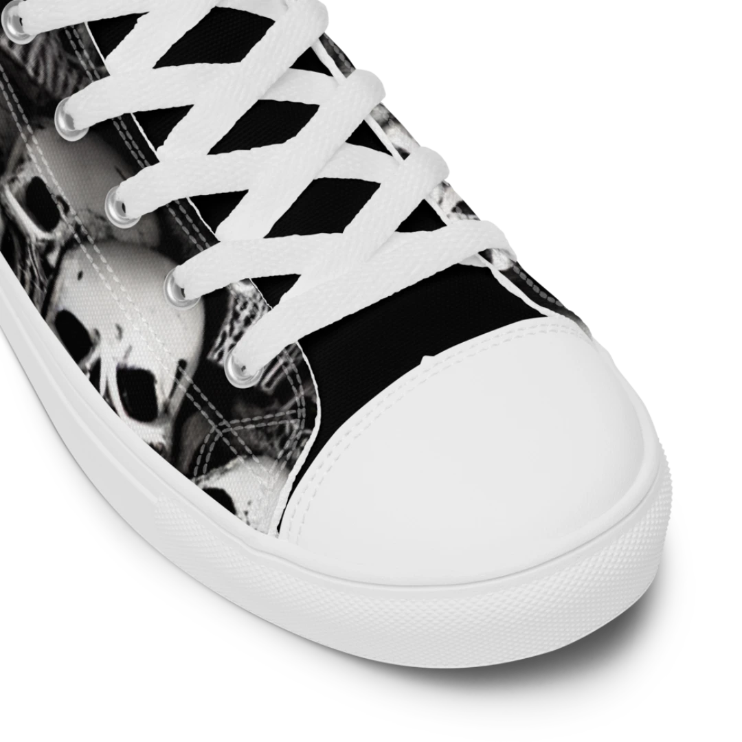 Doom Fest Men’s High Top Canvas Shoes