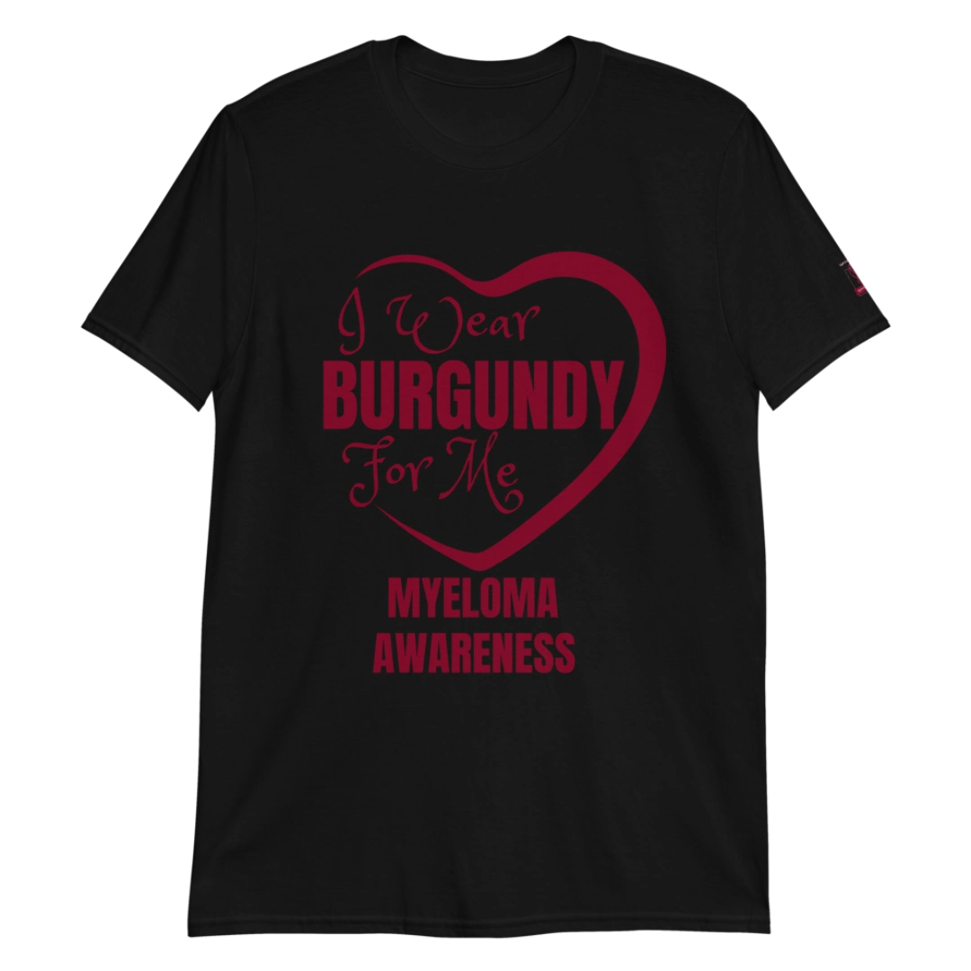 I Wear Burgundy For Me Short-Sleeve Unisex T-Shirt