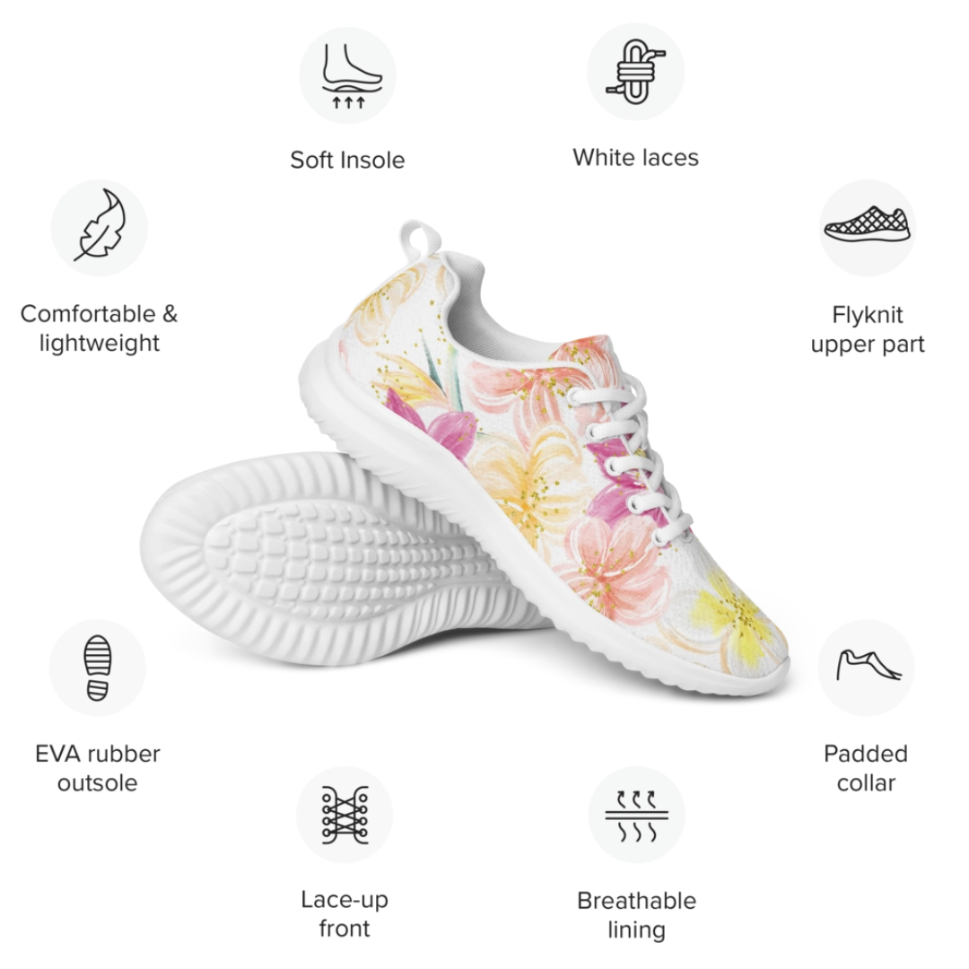 Tropical Burst Women’s Athletic Shoes