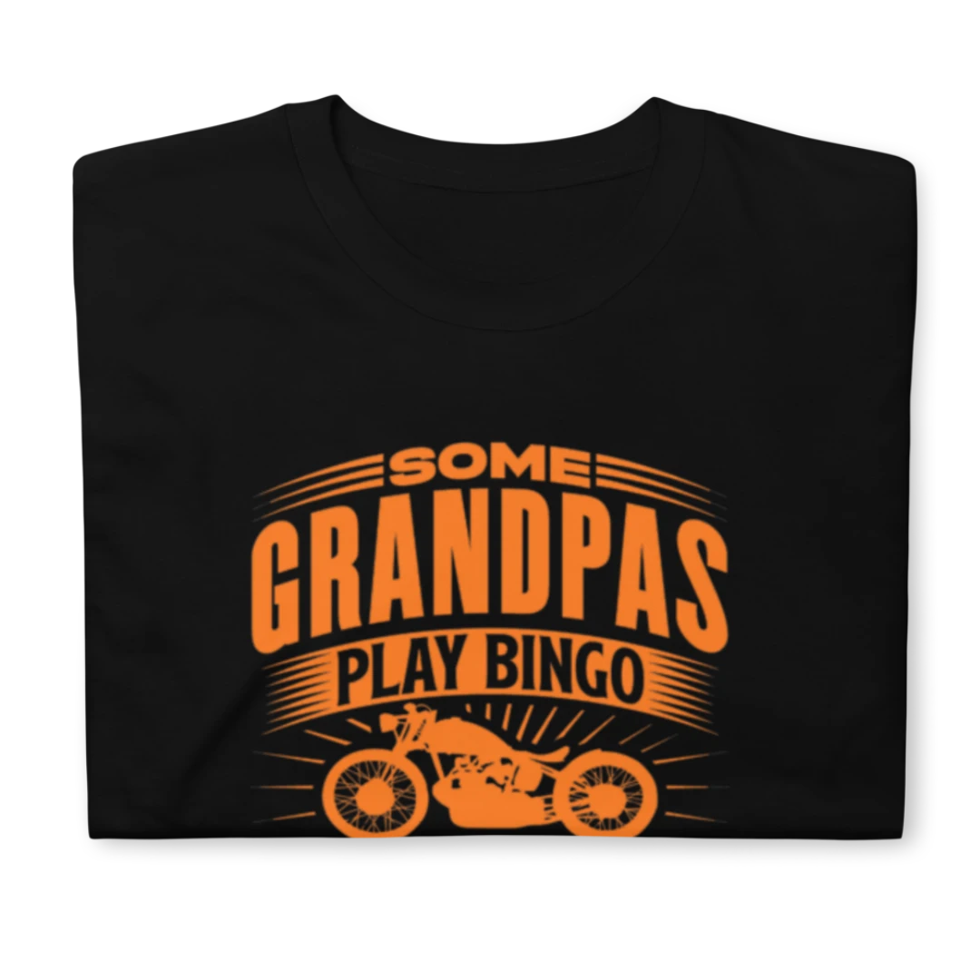 Biker Grandpa Short-Sleeve T-Shirt