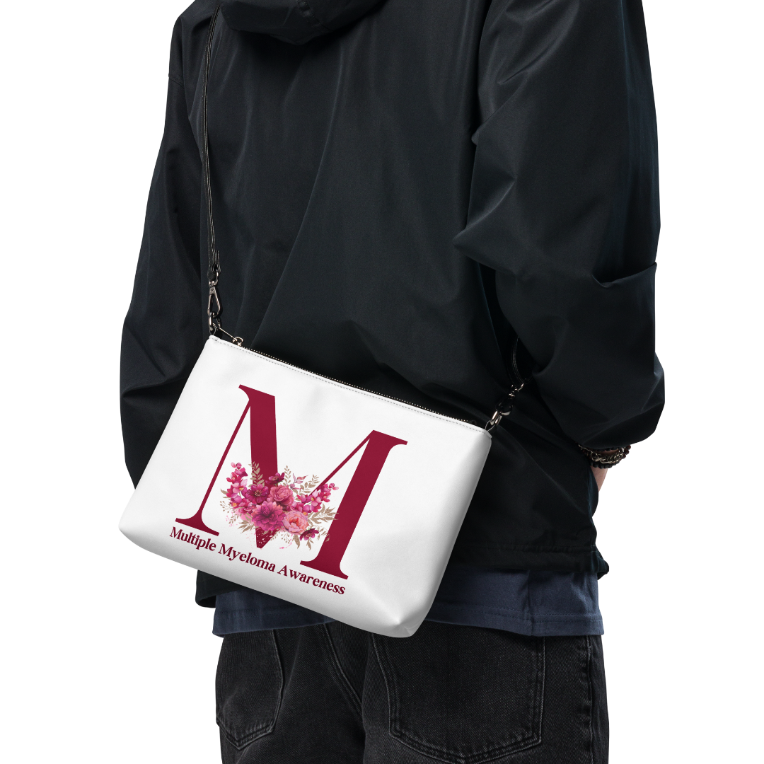M Is For Myeloma Crossbody Bag