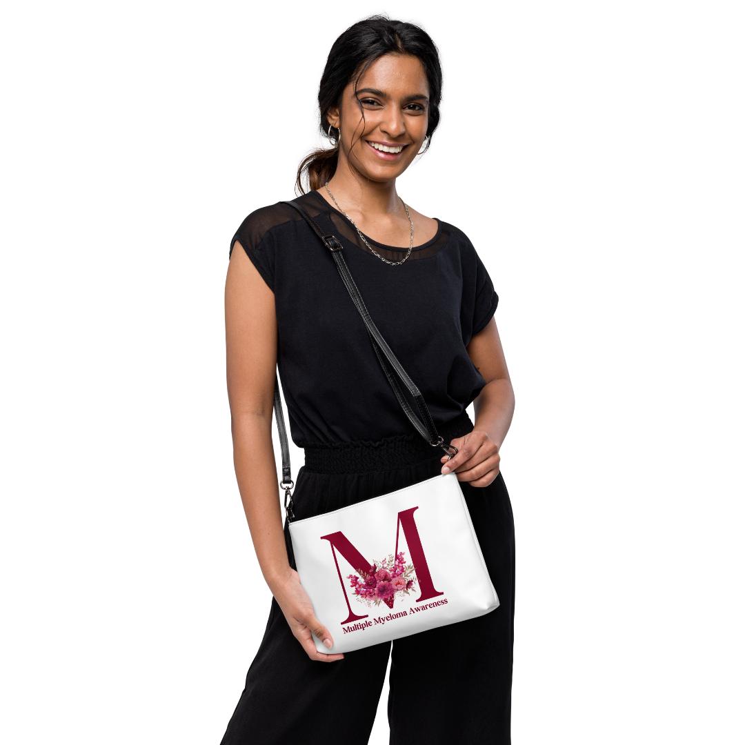 M Is For Myeloma Crossbody Bag