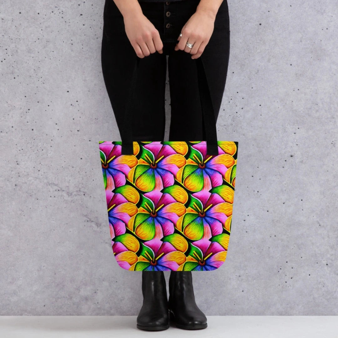 Bright Bloom Tote Bag