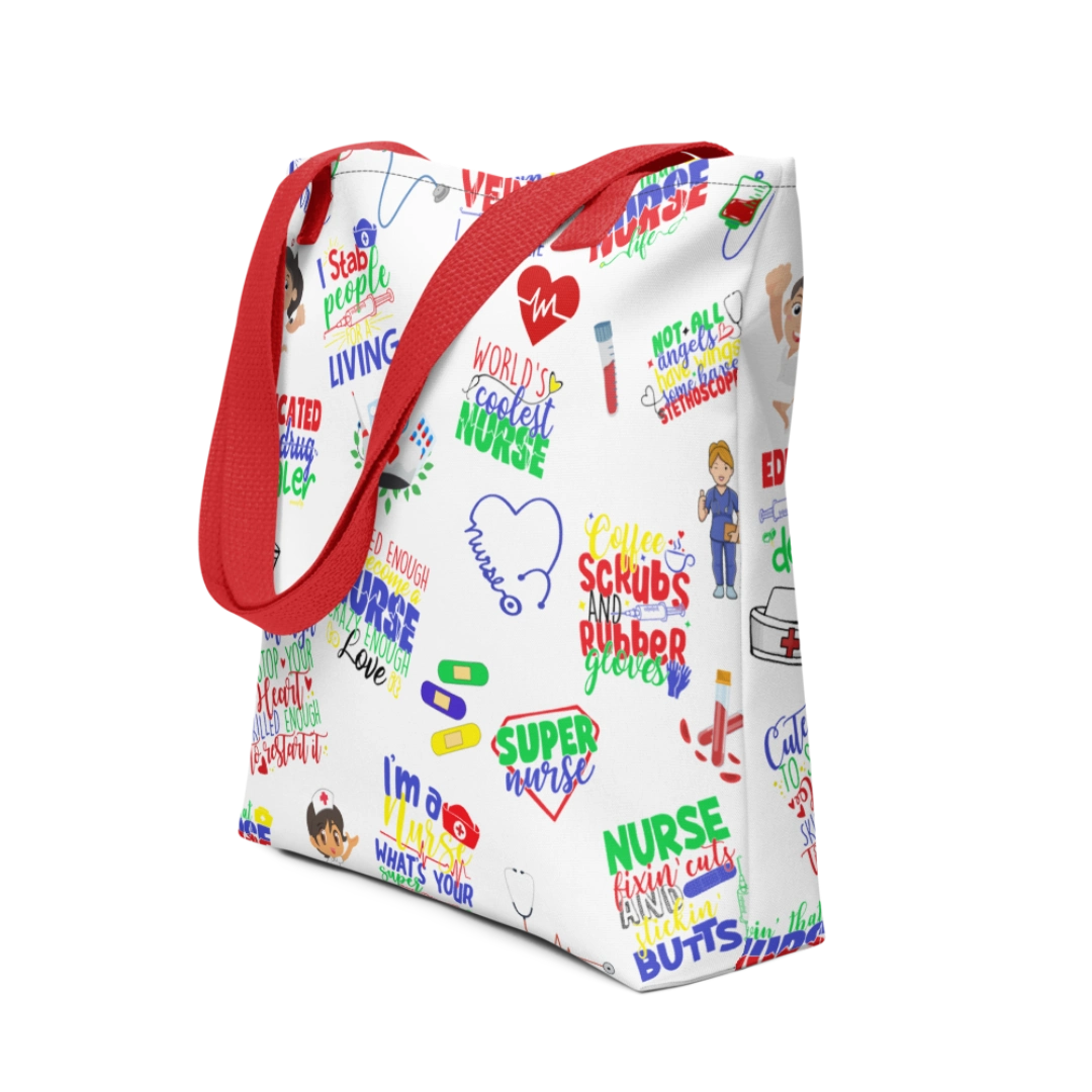 On The Go Nurse Tote Bag