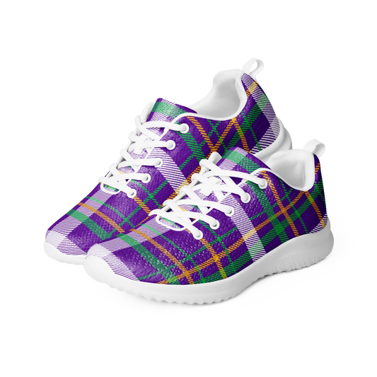 Purple Plaid Play Shoes