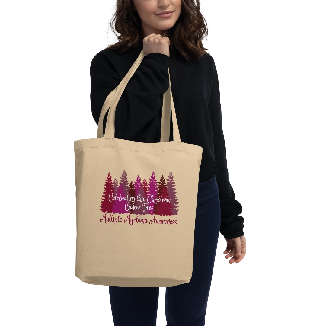 Cancer Free Christmas Eco Tote Bag