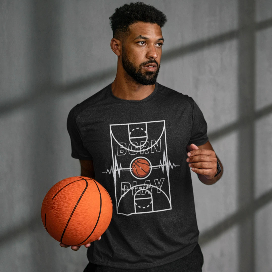 Born To Play Basketball Short-Sleeve Unisex T-Shirt