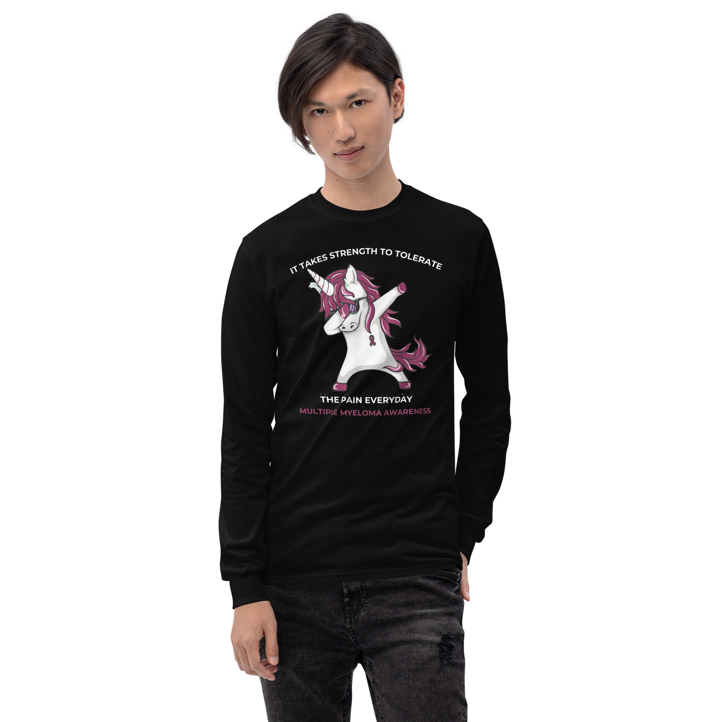 Myeloma Unicorn Long Sleeve Shirt