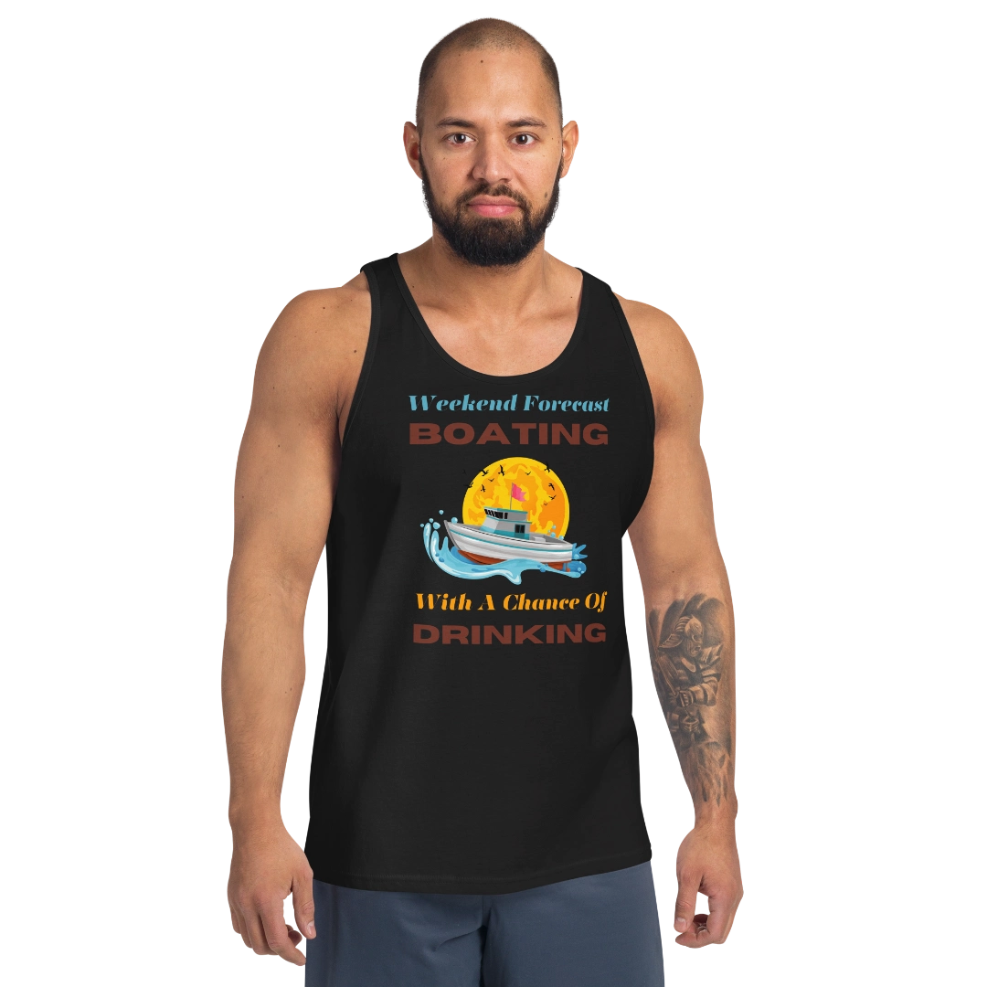 Weekend Forecast Unisex Tank Top