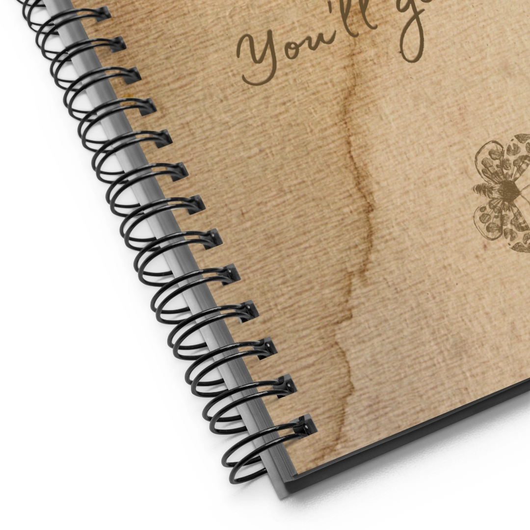 One Step At A Time Spiral Notebook