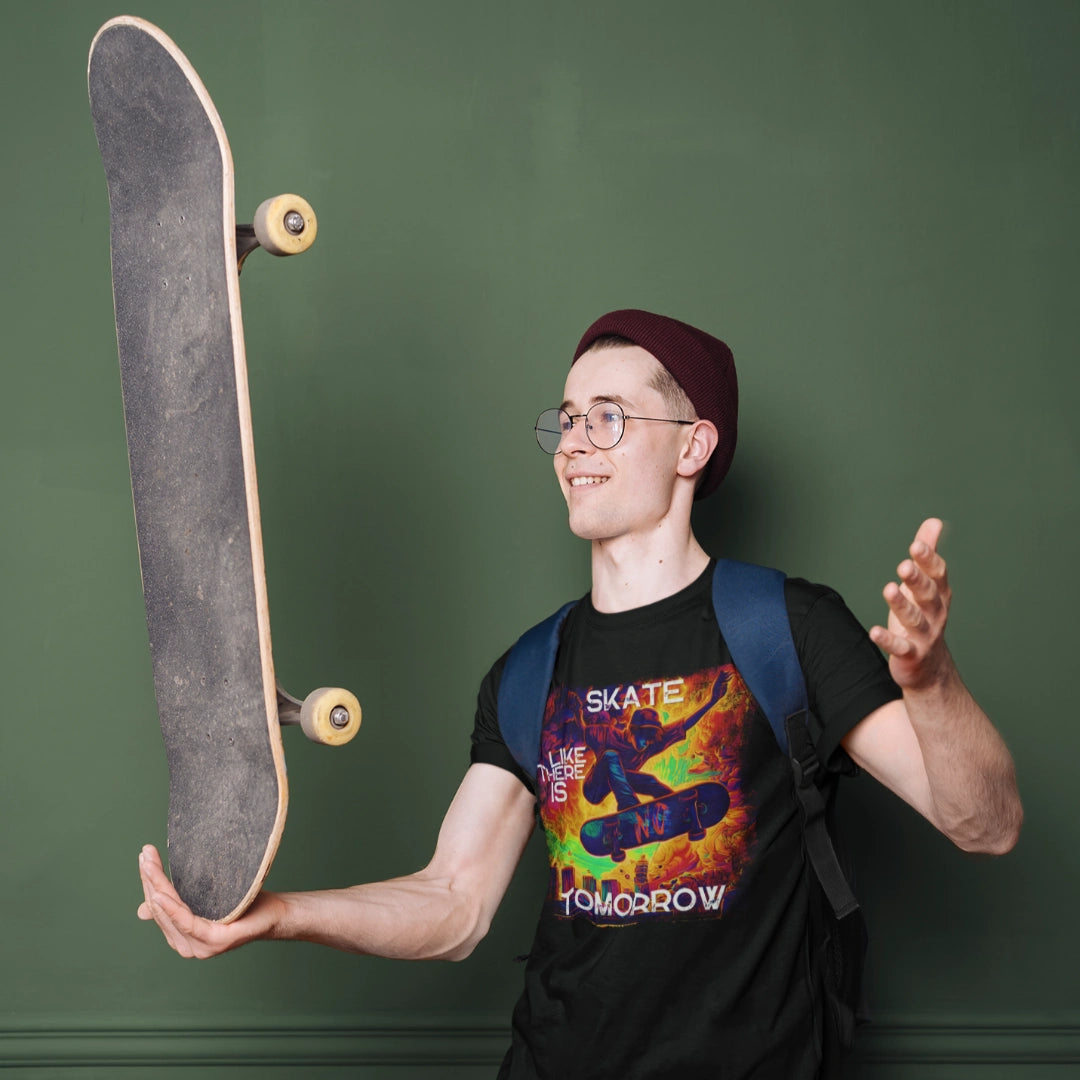 Skate Like There Is No Tomorrow Unisex Tee