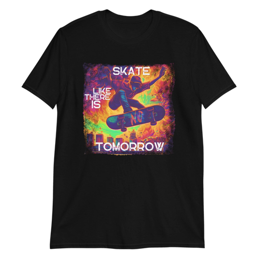 Skate Like There Is No Tomorrow Unisex Tee