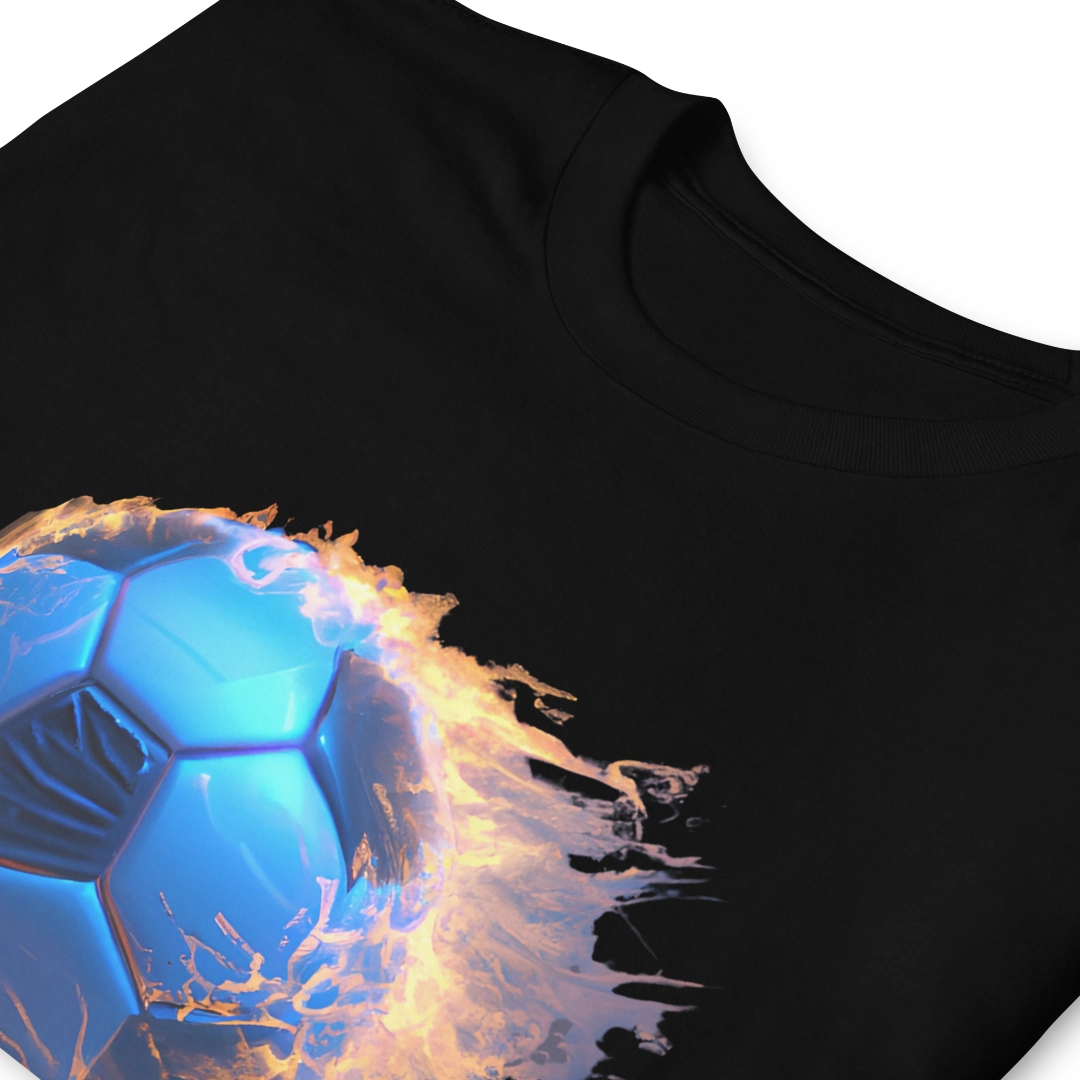Sizzling Soccer Short-Sleeve Unisex T-Shirt