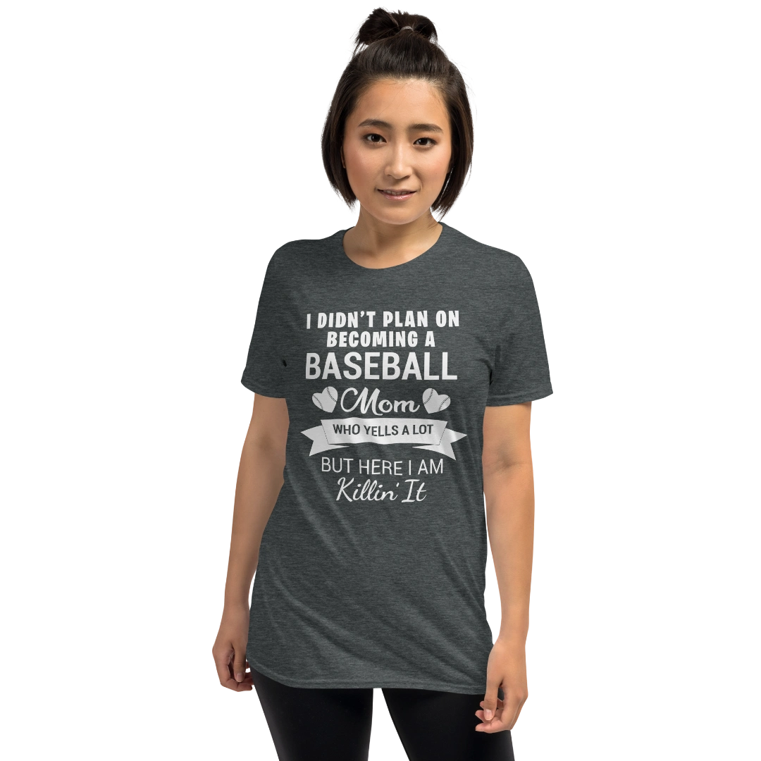 Unexpected Baseball Mom Unisex T-Shirt