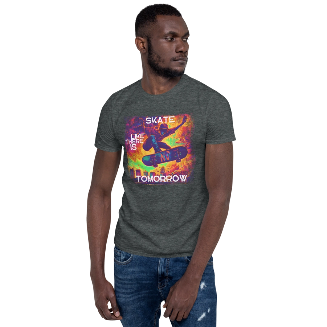 Skate Like There Is No Tomorrow Unisex Tee