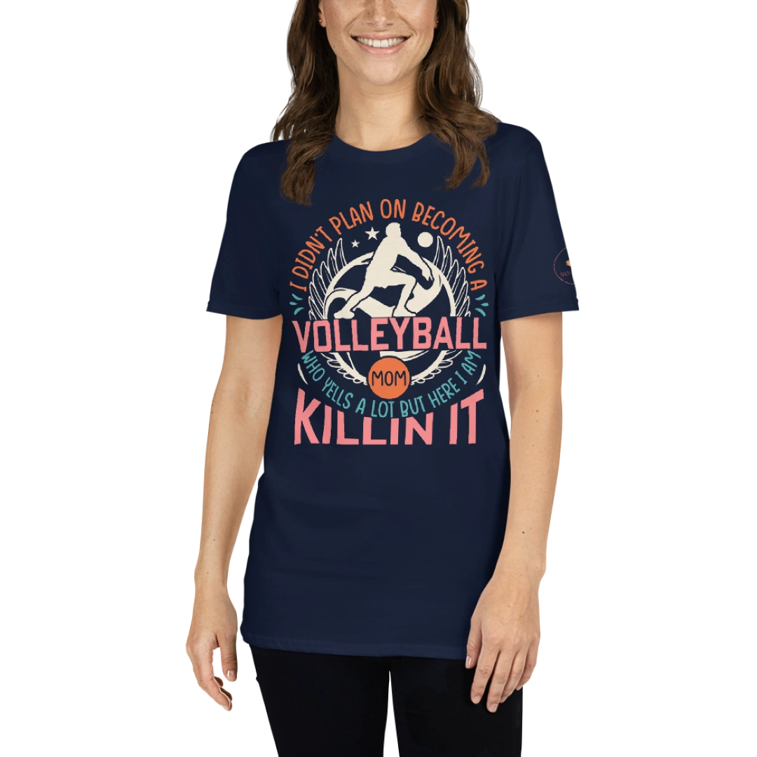 Killin It Volleyball Mom Short-Sleeve Unisex T-Shirt