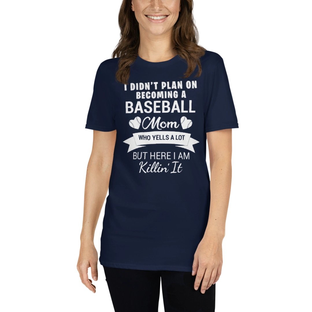 Unexpected Baseball Mom Unisex T-Shirt