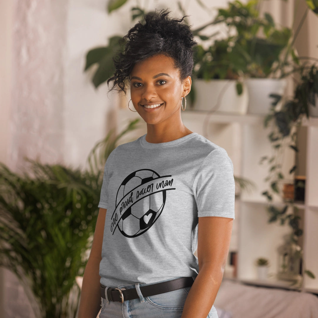 One Proud Soccer Mom Short-Sleeve Unisex T-Shirt
