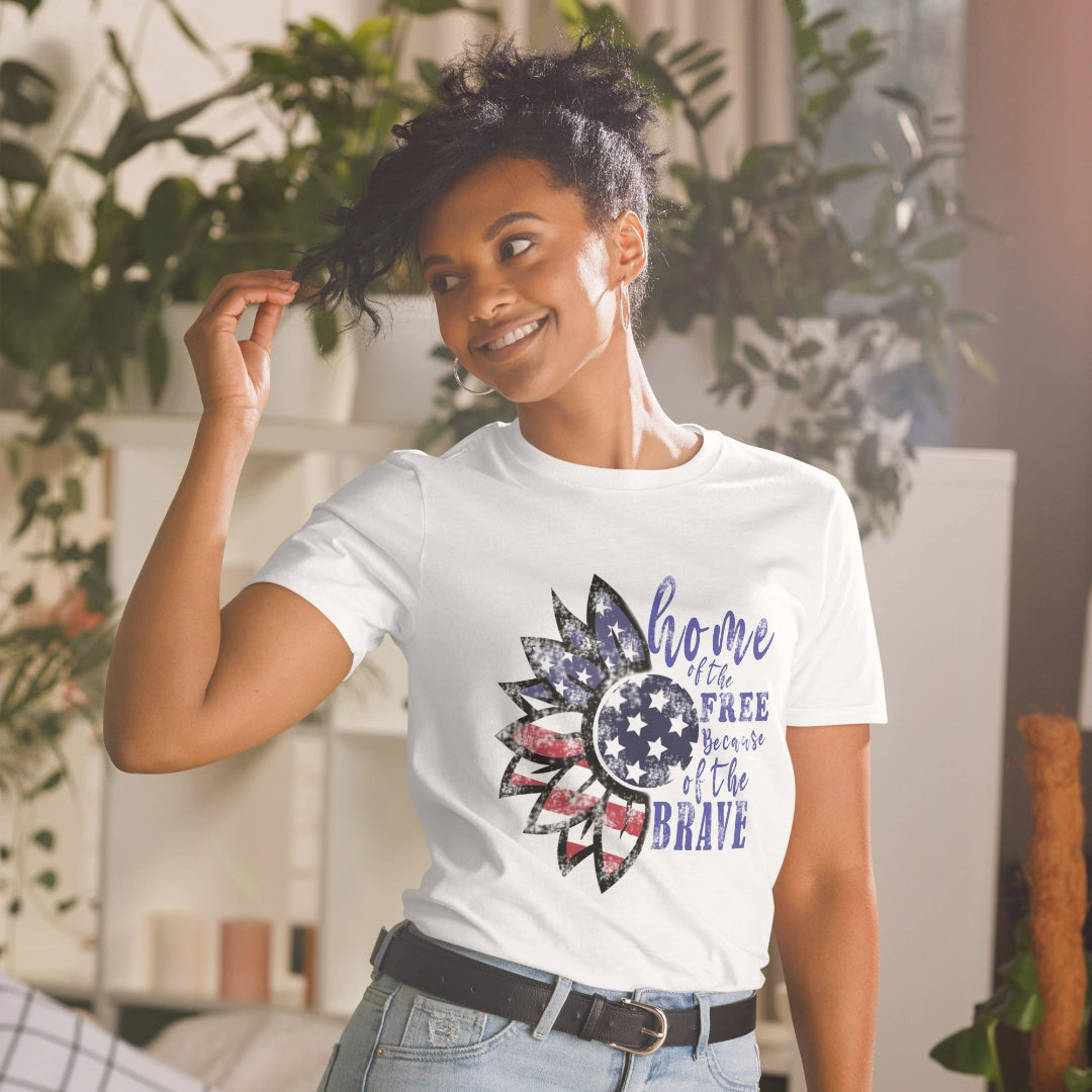 Home of the Brave Short-Sleeve Unisex T-Shirt