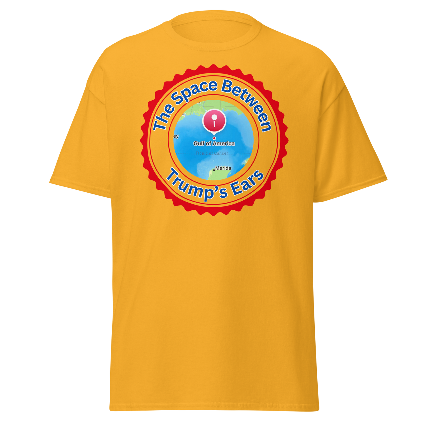 Space Between Trump's Ears Unisex Classic Tee