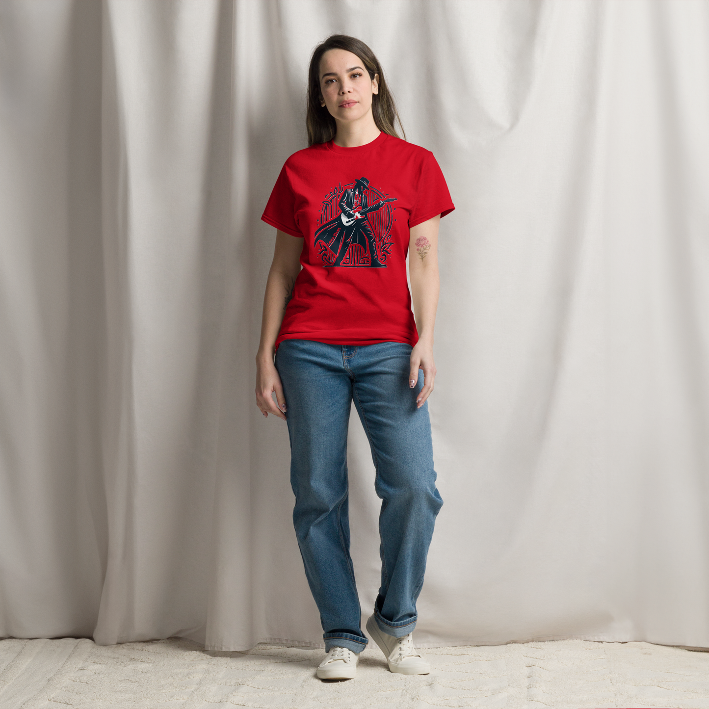Lance Tyler™ Crimson Vibe Tee