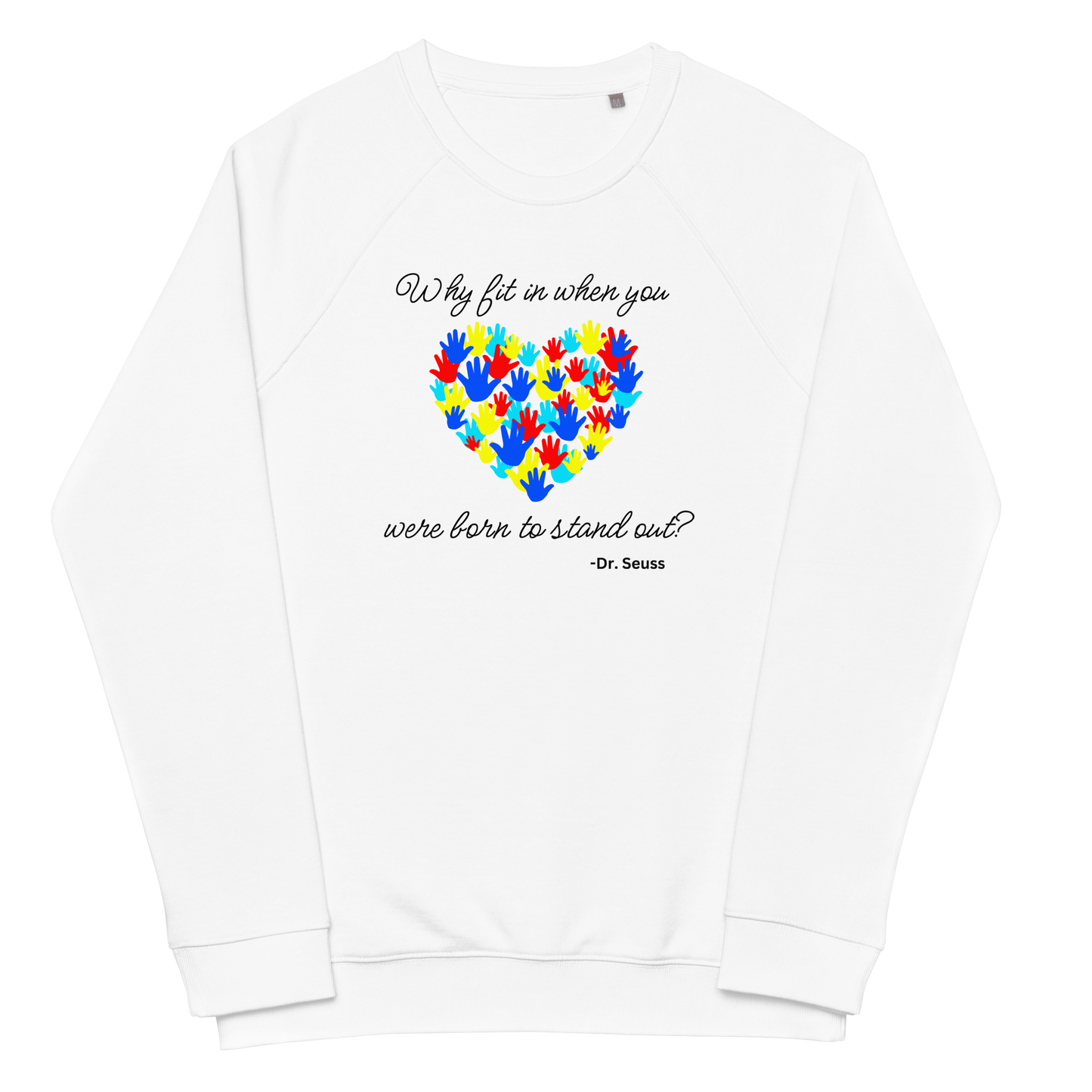 Stand Out Unisex Organic Raglan Sweatshirt