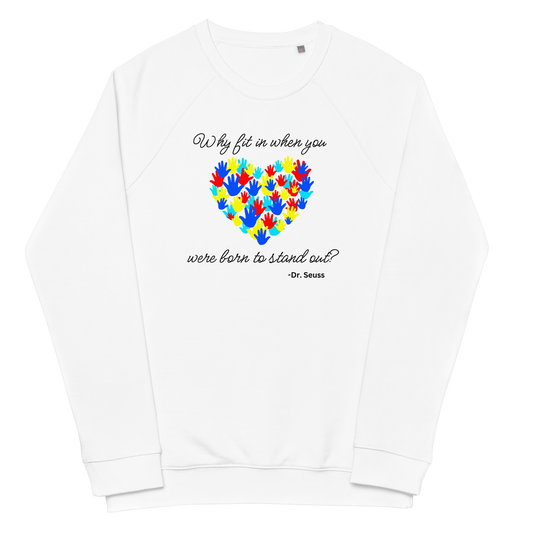 Stand Out Unisex Organic Raglan Sweatshirt