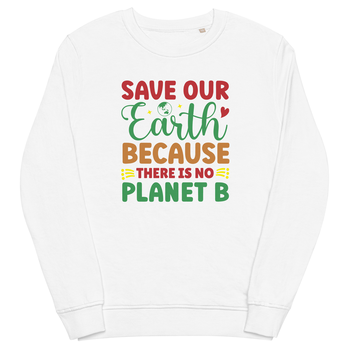 Earth Day Unisex Organic Sweatshirt
