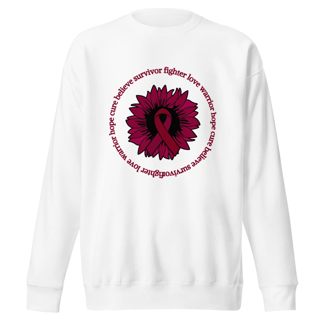Myeloma Words Sweatshirt