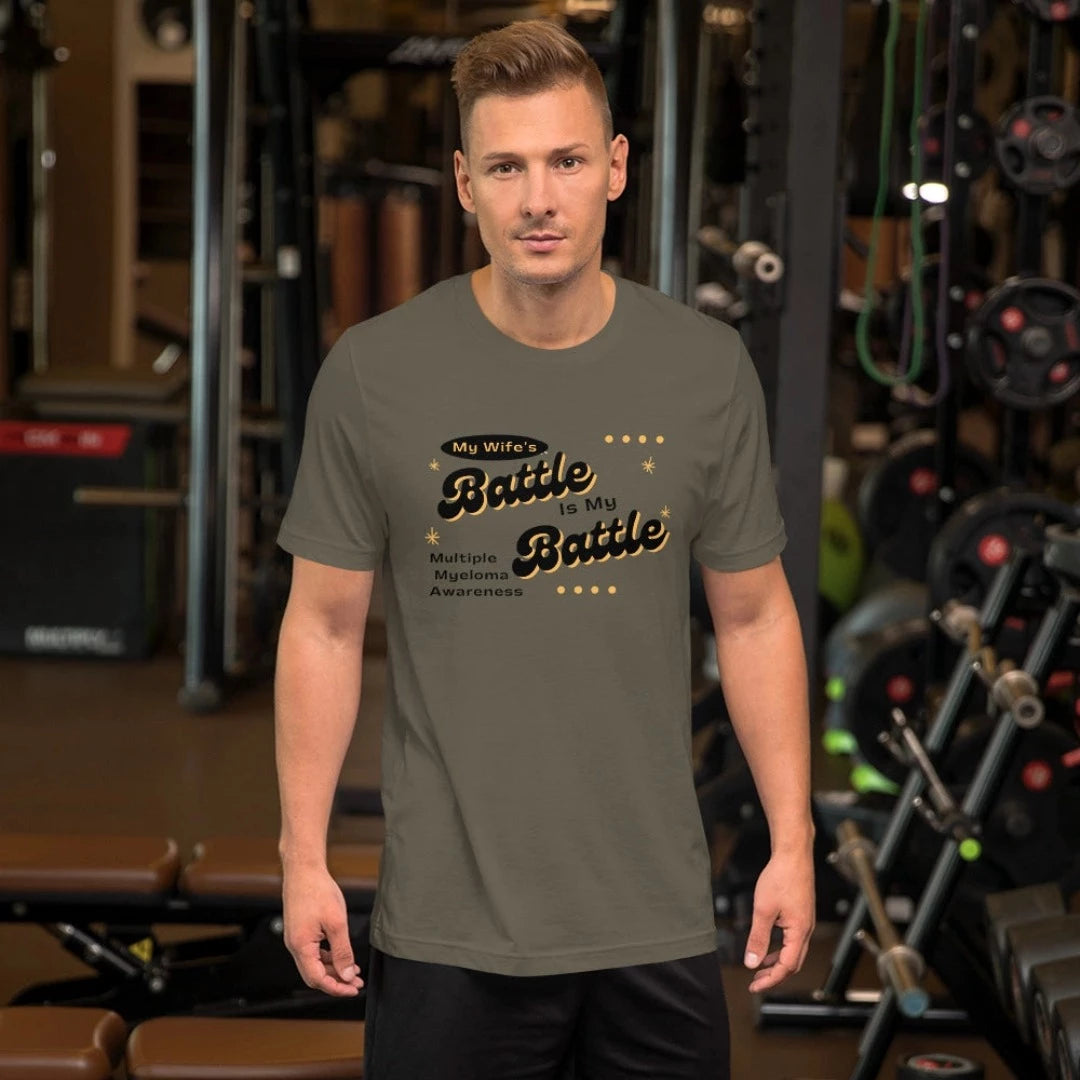 My Wife's Battle Is My Battle T-Shirt