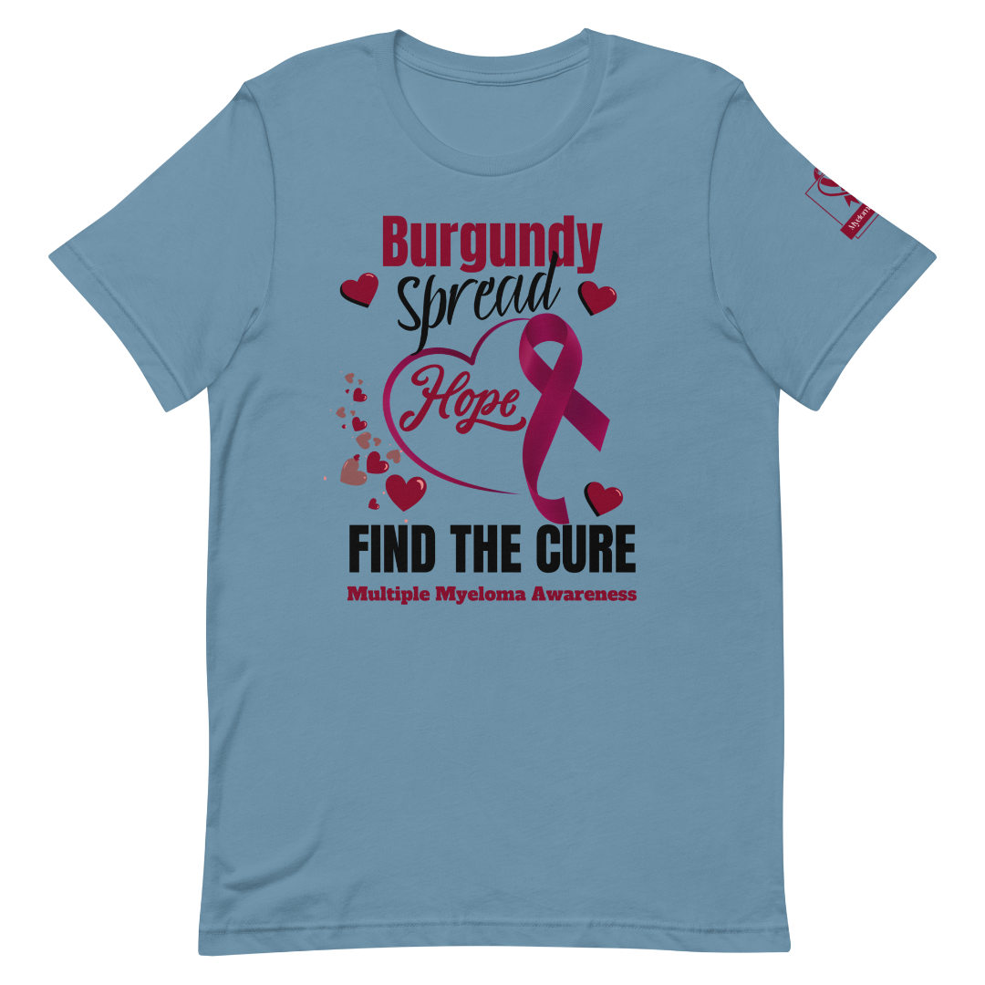 Burgundy For Hope Unisex T-Shirt
