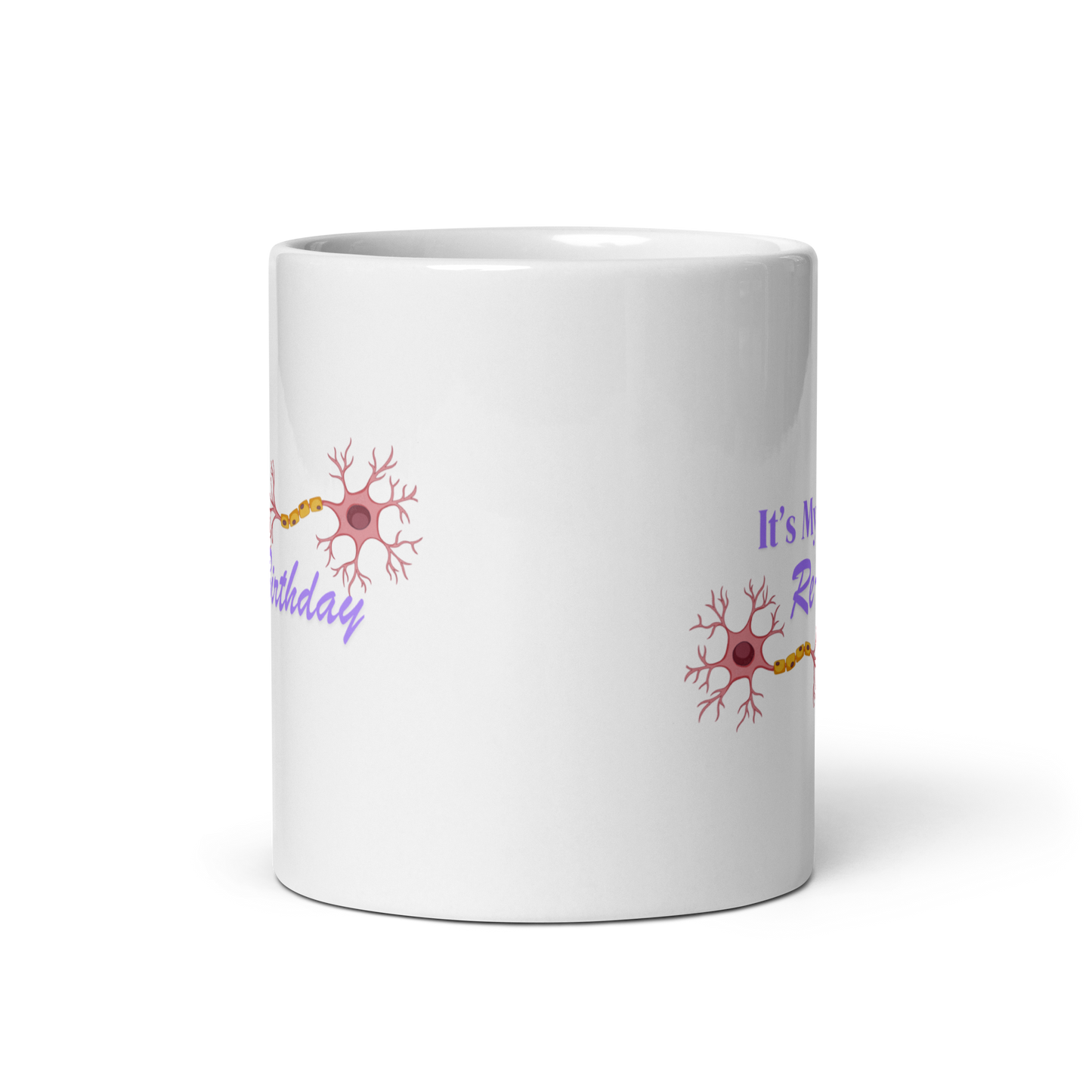 Stem Cell Rebirthday White Glossy Mug