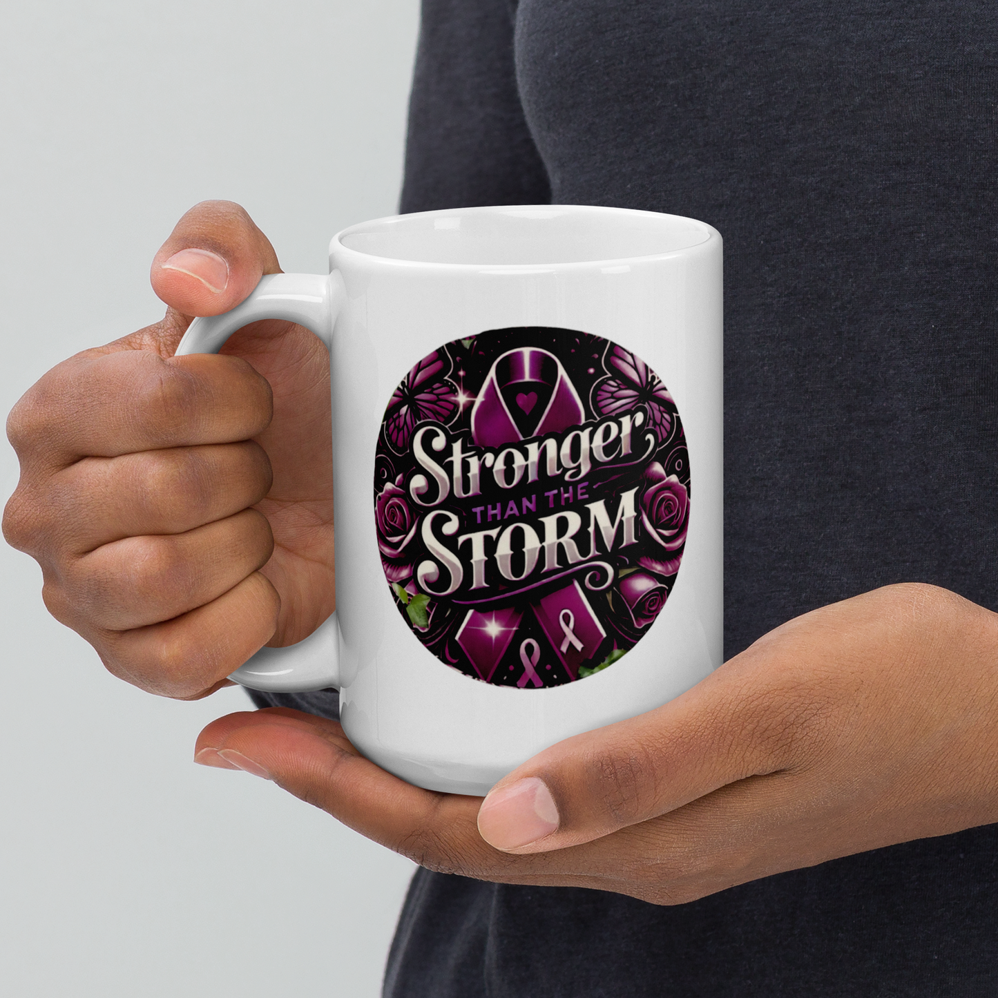 Stronger Than The Storm Mug
