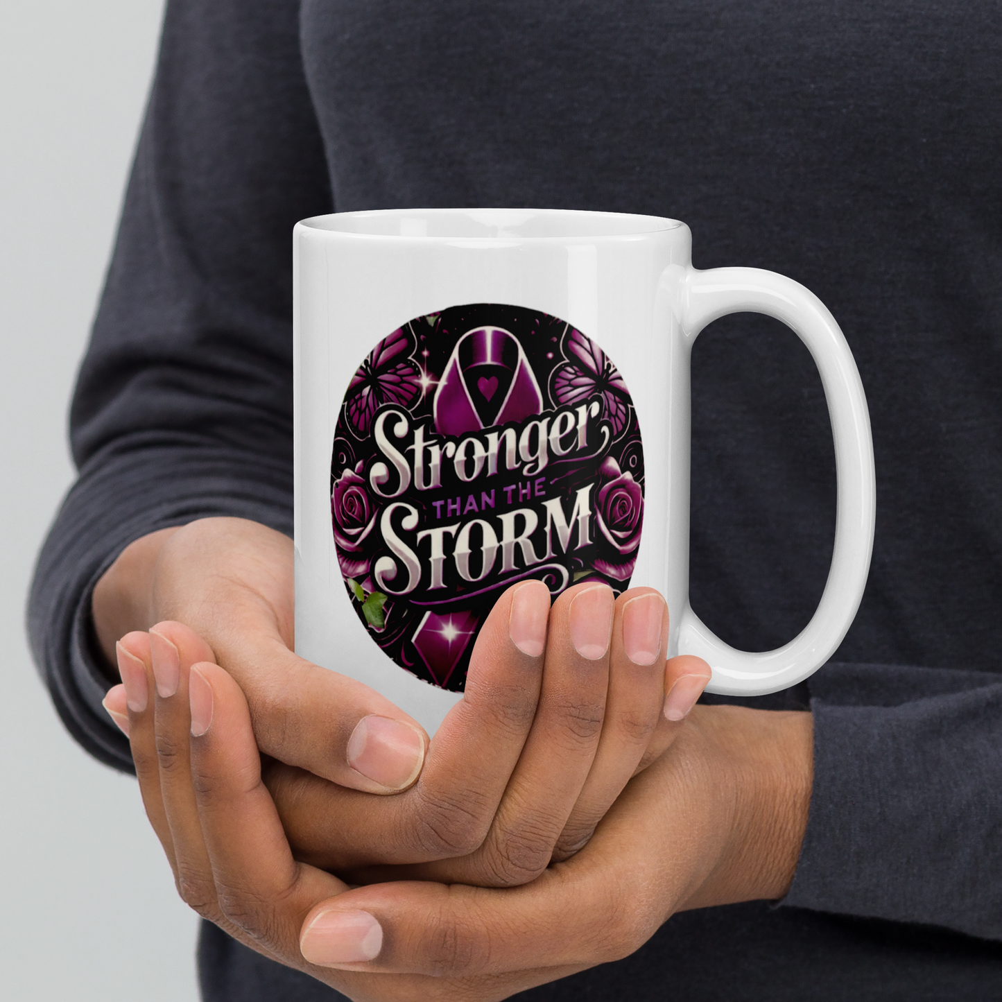 Stronger Than The Storm Mug
