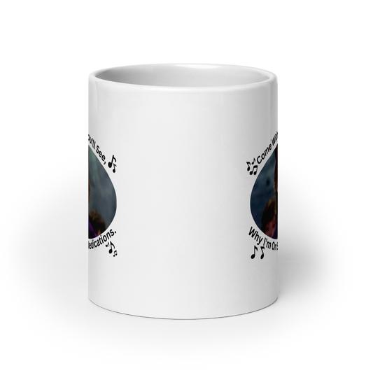 Come With Me Glossy Mug