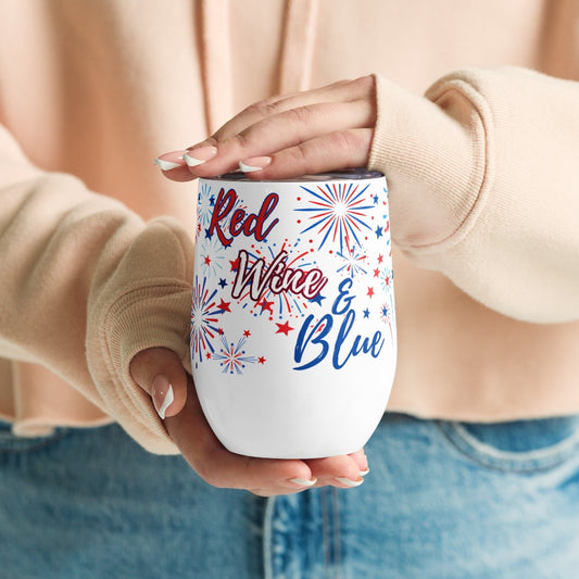 Red Wine & Blue Wine Tumbler